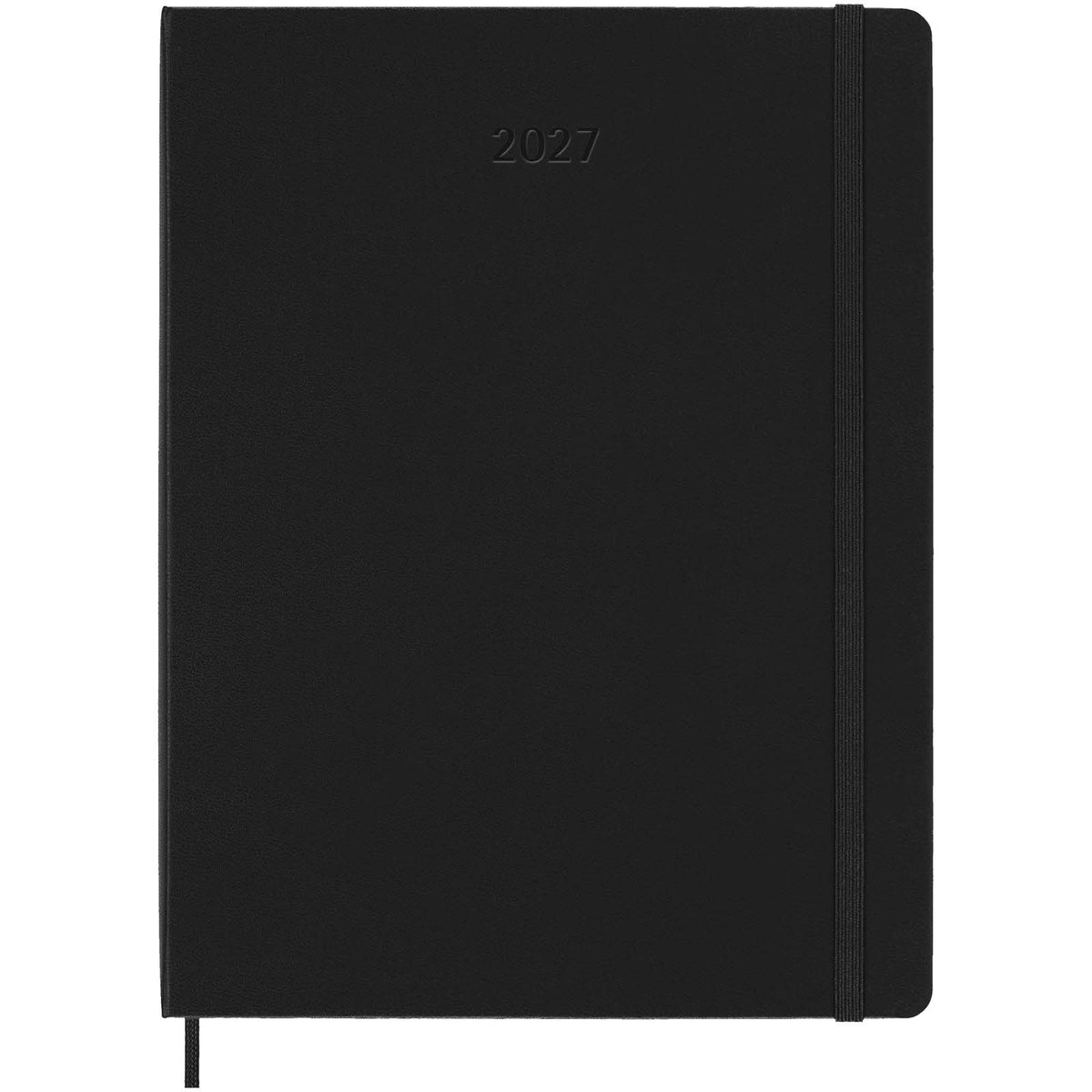 Moleskine inbunden 12-månaders veckoplanerare XL