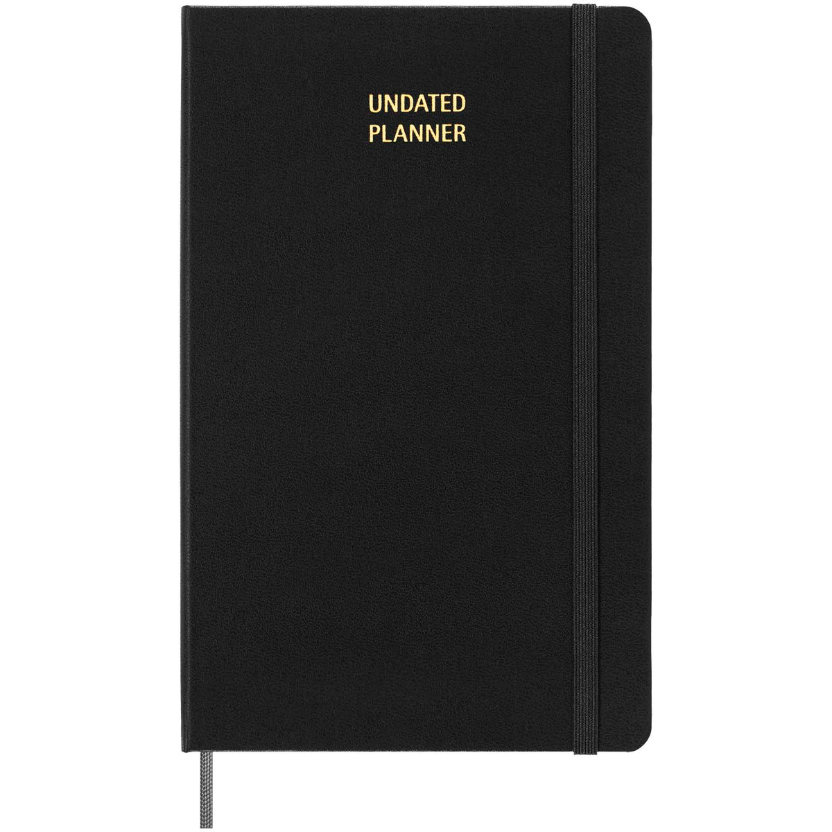 Moleskine inbunden ej daterad veckoplanerare, L