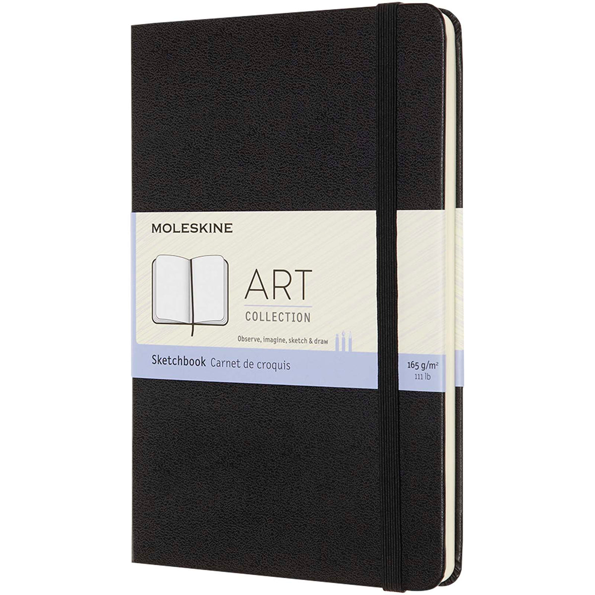 Moleskine medium skissbok för konst