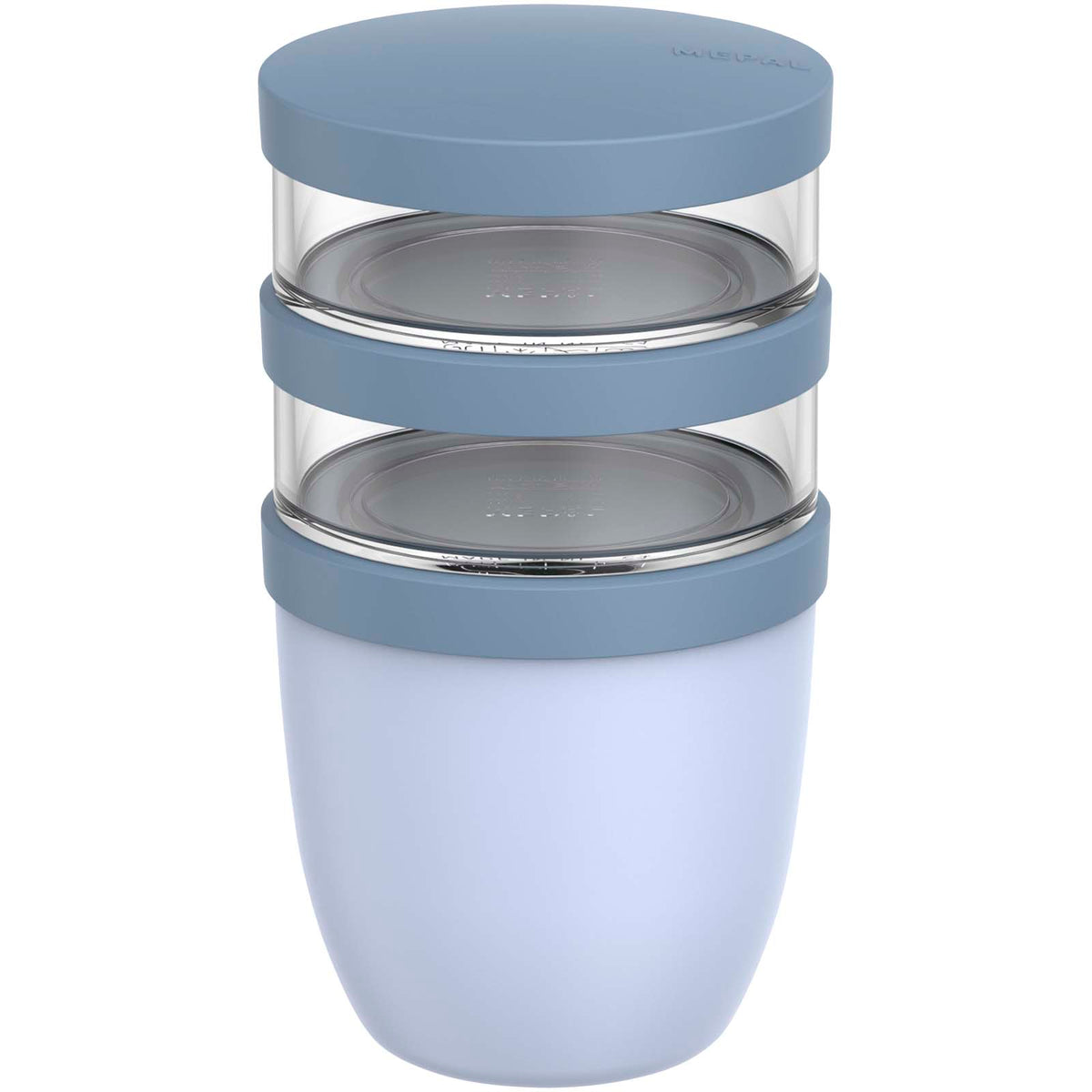 Mepal Ellipse tredelad 500 ml + 2 x 200 ml matlåda