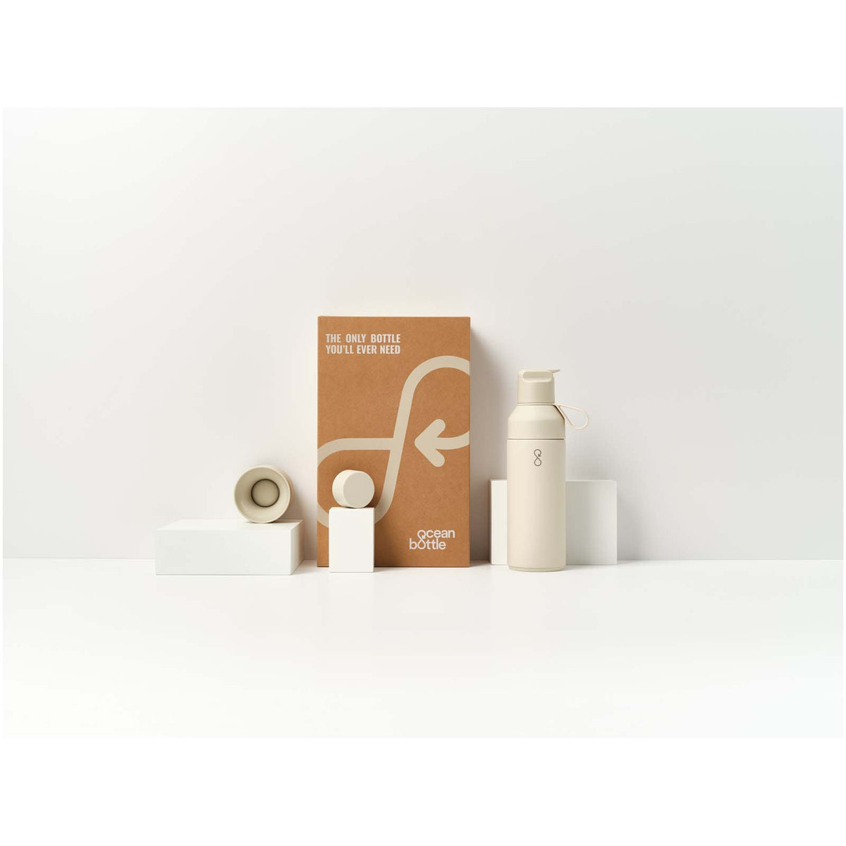 Ocean Bottle 500 ml 3-i-1-presentförpackning