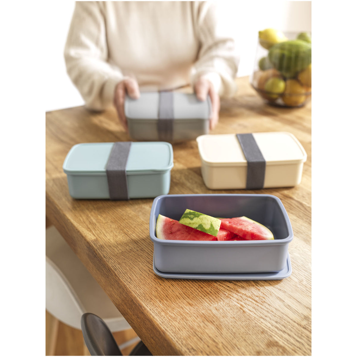 Dovi 800 ml lunchlåda i återvunnen plast