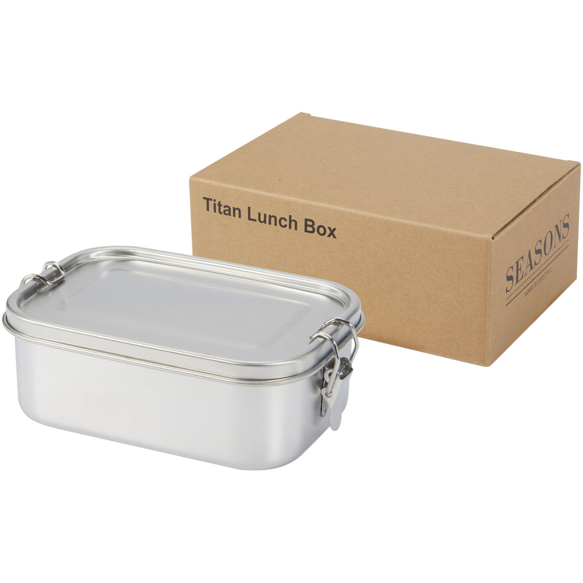 Titan 750 ml lunchlåda i återvunnet rostfritt stål