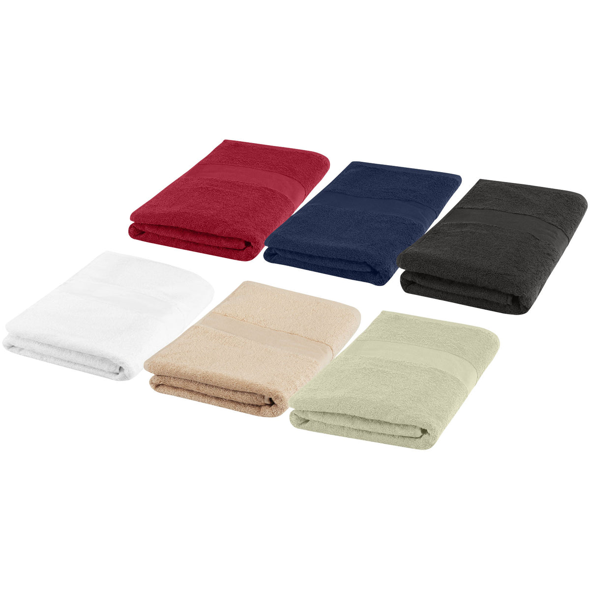 Amelia handduk av 450 g/m² bomull, 70 x 140 cm