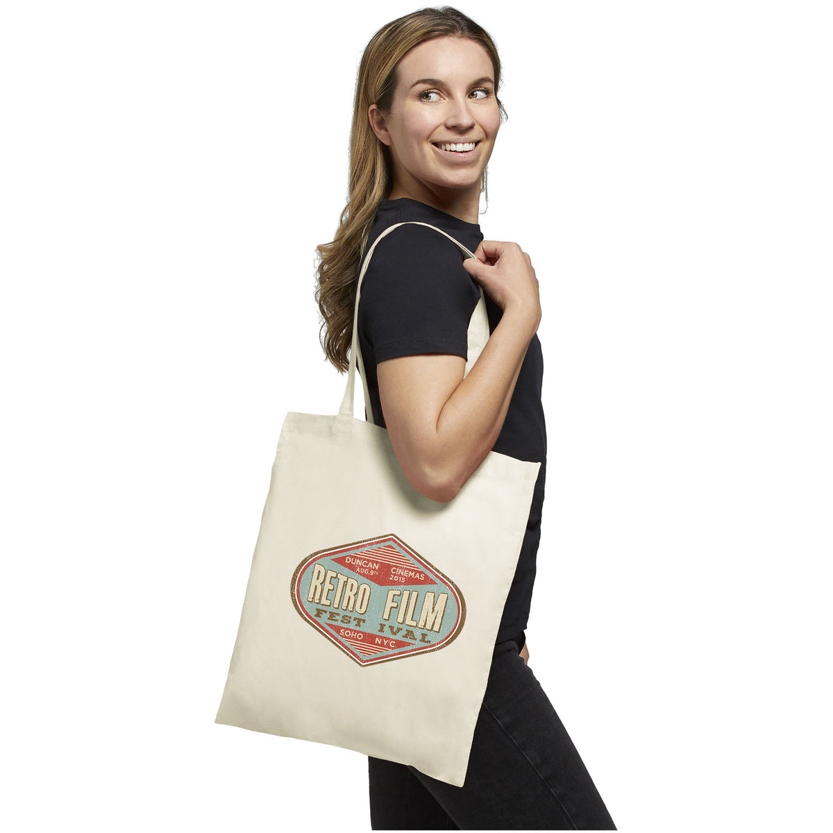 Carolina 100 g/m² bomullskasse 7L