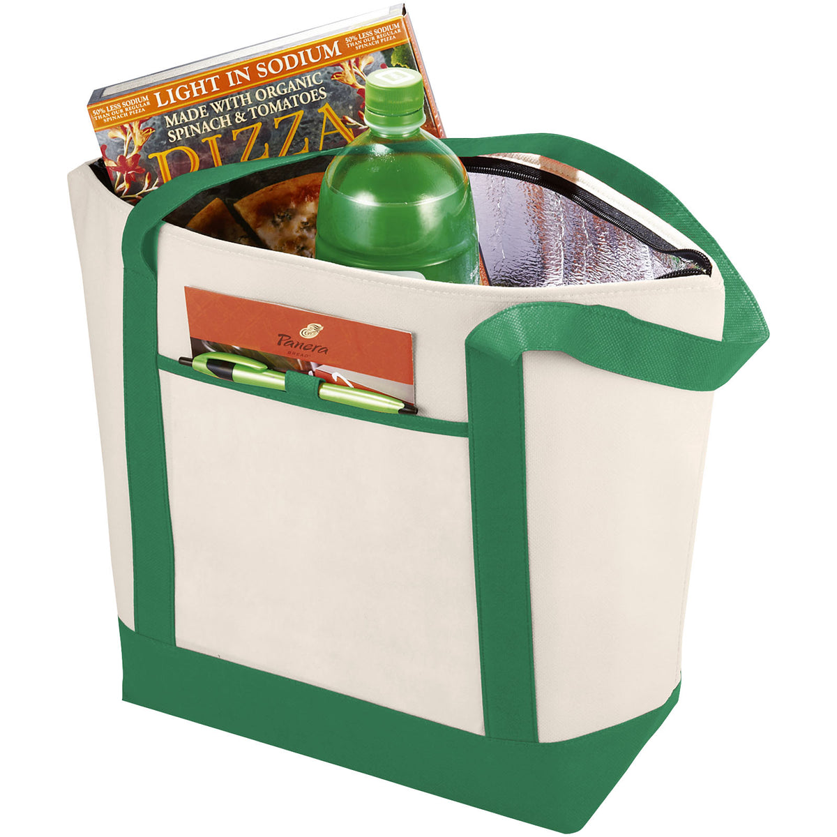 Lighthouse nonwoven kylväska med axelrem 21L