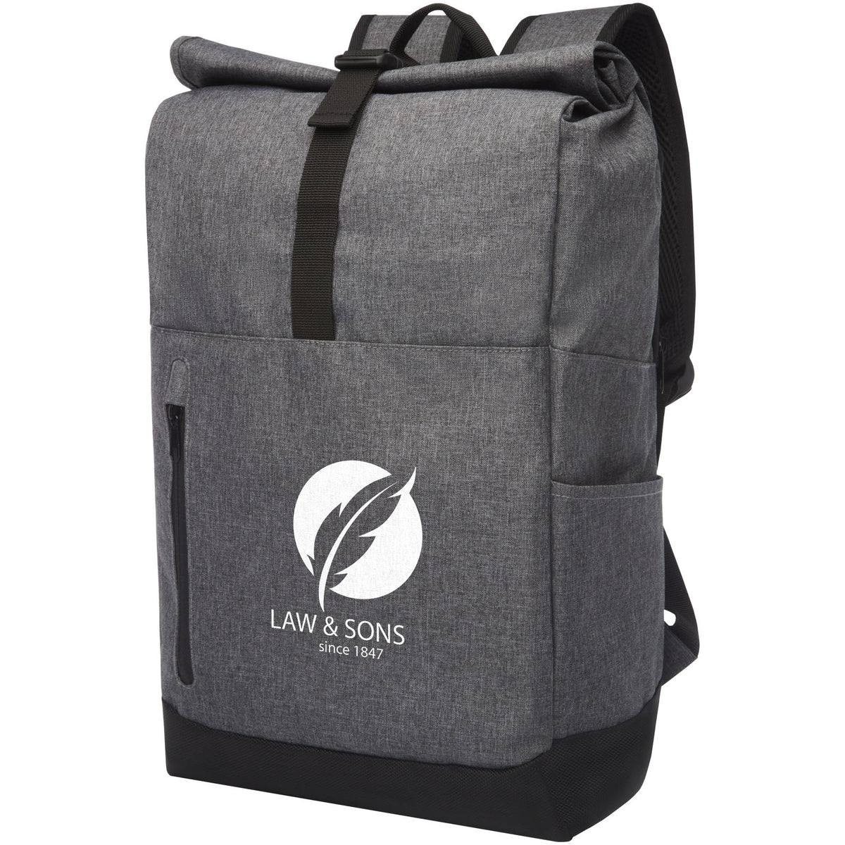 Libra 15,6” upprullningsbar laptopväska återvunnen GRS 12 liter