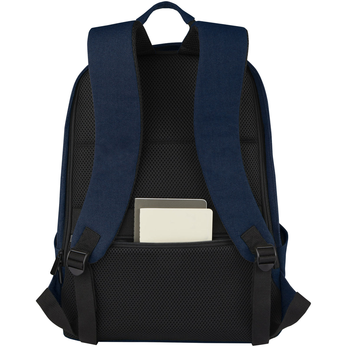 Joey stöldsäker 15,6" laptopväska av GRS-återvunnen canvas 18 liter