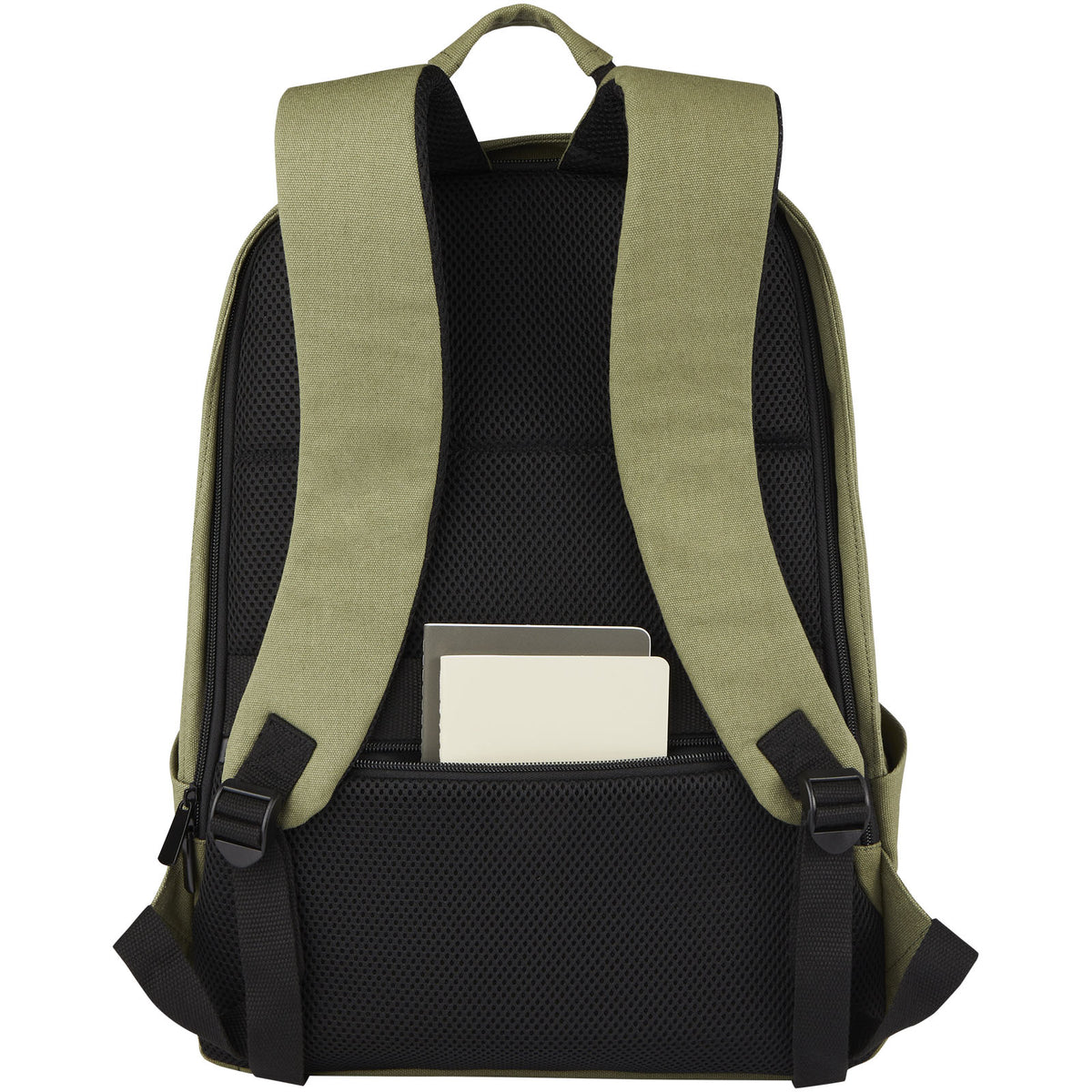 Joey stöldsäker 15,6" laptopväska av GRS-återvunnen canvas 18 liter