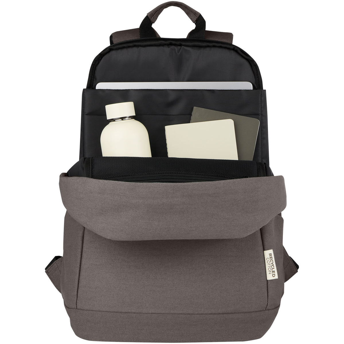 Joey stöldsäker 15,6" laptopväska av GRS-återvunnen canvas 18 liter