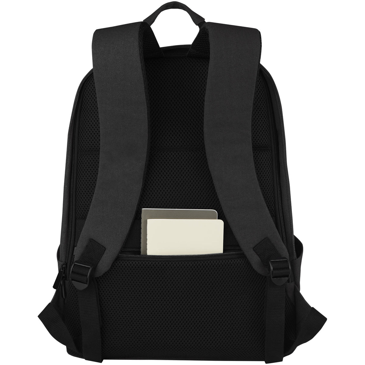 Joey stöldsäker 15,6" laptopväska av GRS-återvunnen canvas 18 liter