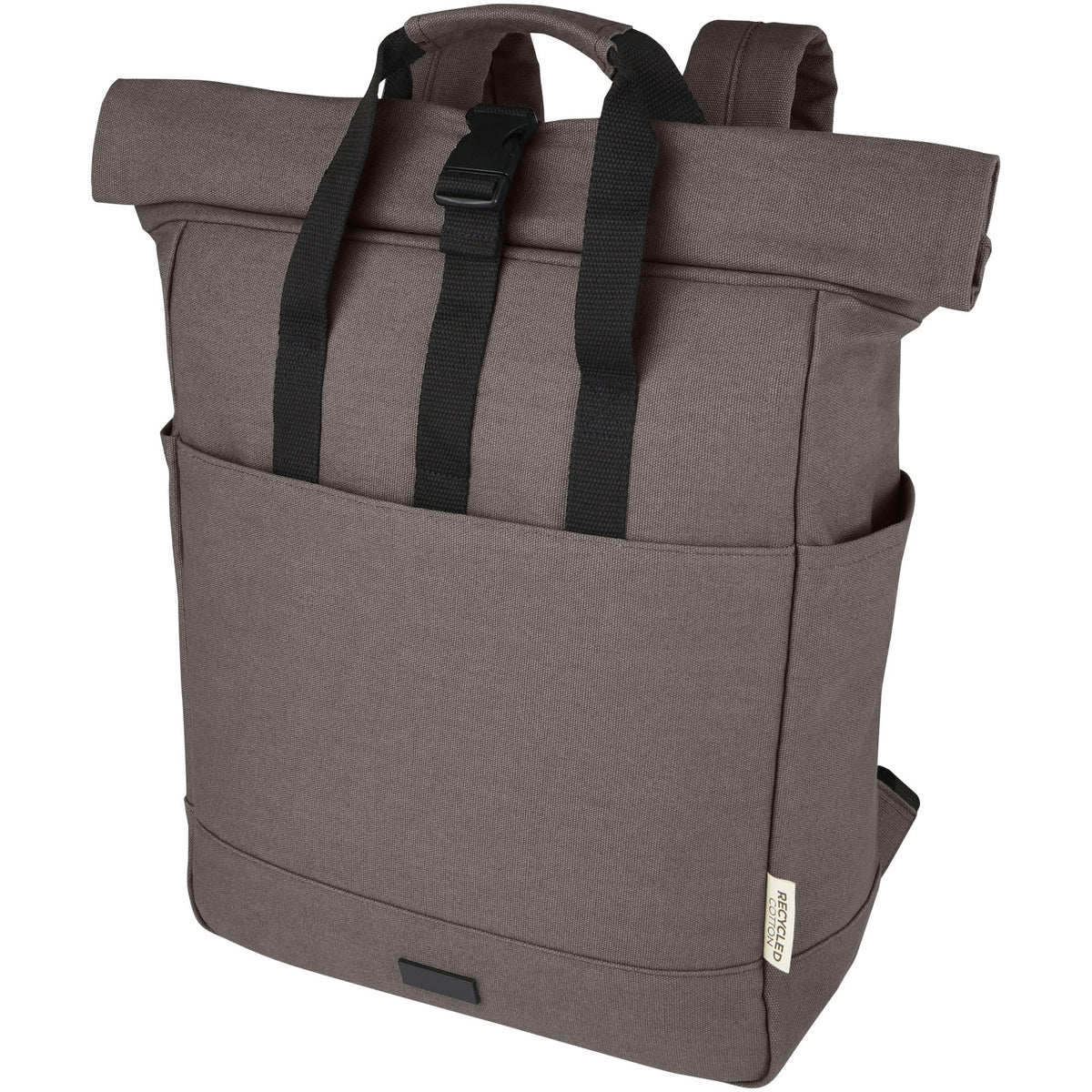 Joey 15" laptopväska med rullstängning av GRS-återvunnen canvas 15 liter