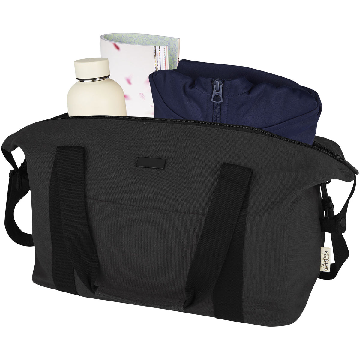 Joey sportduffelväska av GRS-återvunnen canvas 25 liter