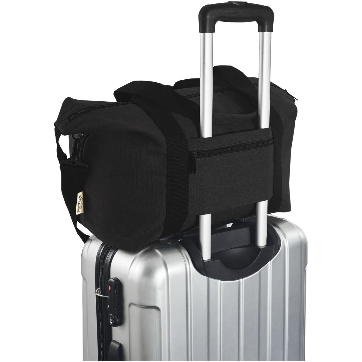 Joey sportduffelväska av GRS-återvunnen canvas 25 liter