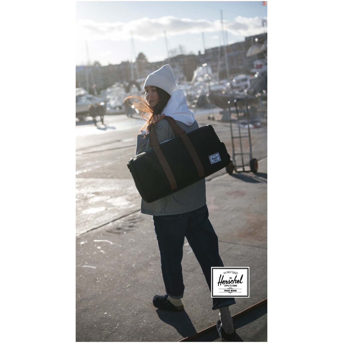 Herschel Novel™ återvunnen duffelväska, 43 l