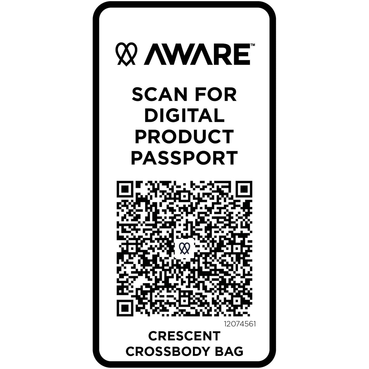 Trace 500 g/m² axelremsväska av Aware™-återvunnet material