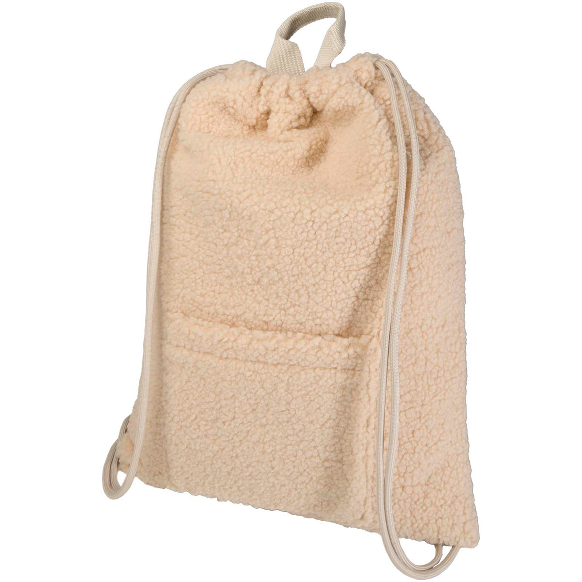 Bear gympapåse med dragsko av GRS-certifierat återvunnet sherpa-material, 9 l