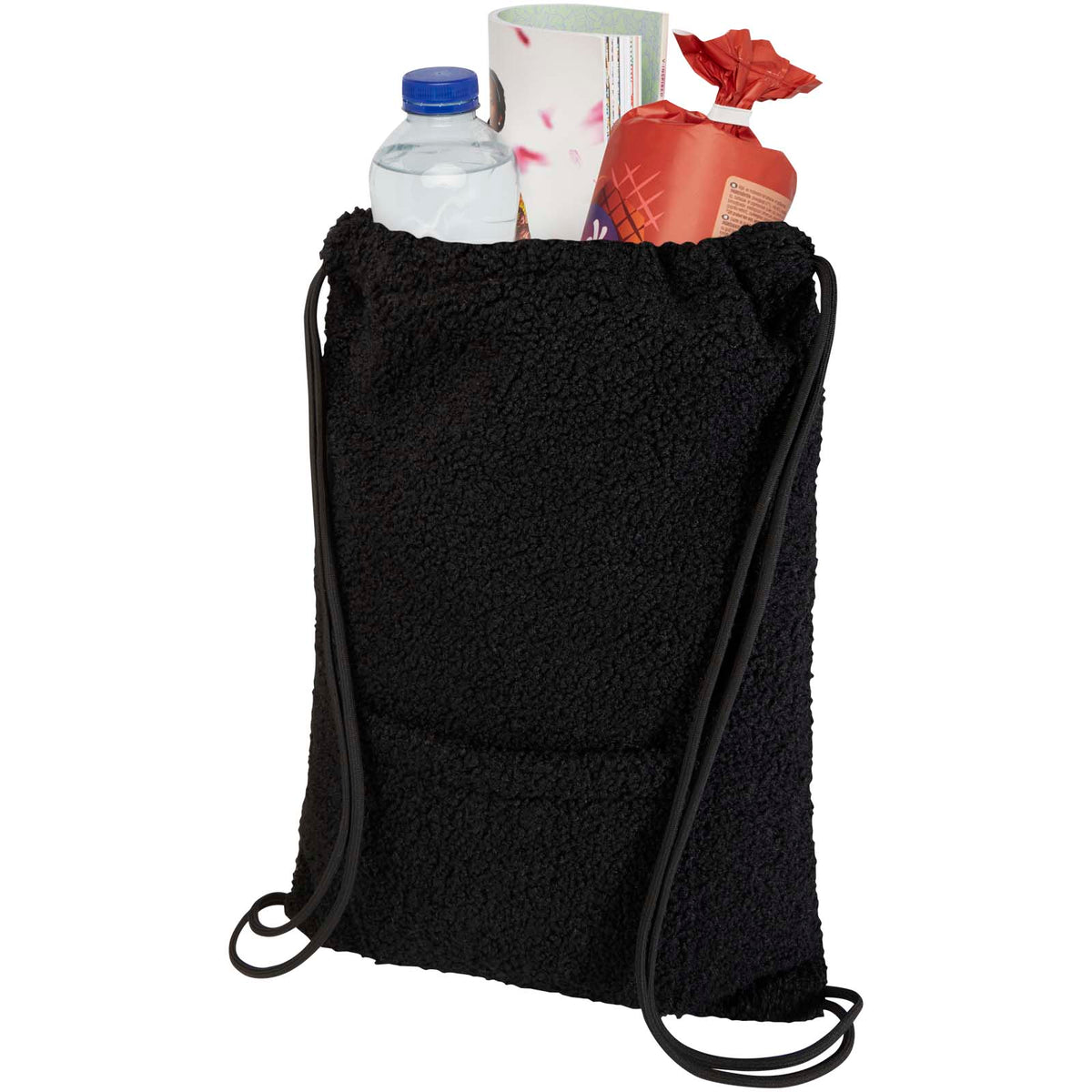 Bear gympapåse med dragsko av GRS-certifierat återvunnet sherpa-material, 9 l