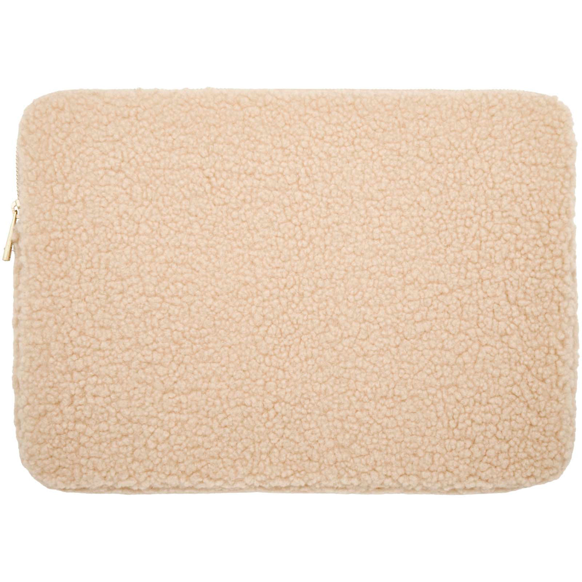 Bear 13" laptopfodral av GRS-återvunnen sherpa, 2 l