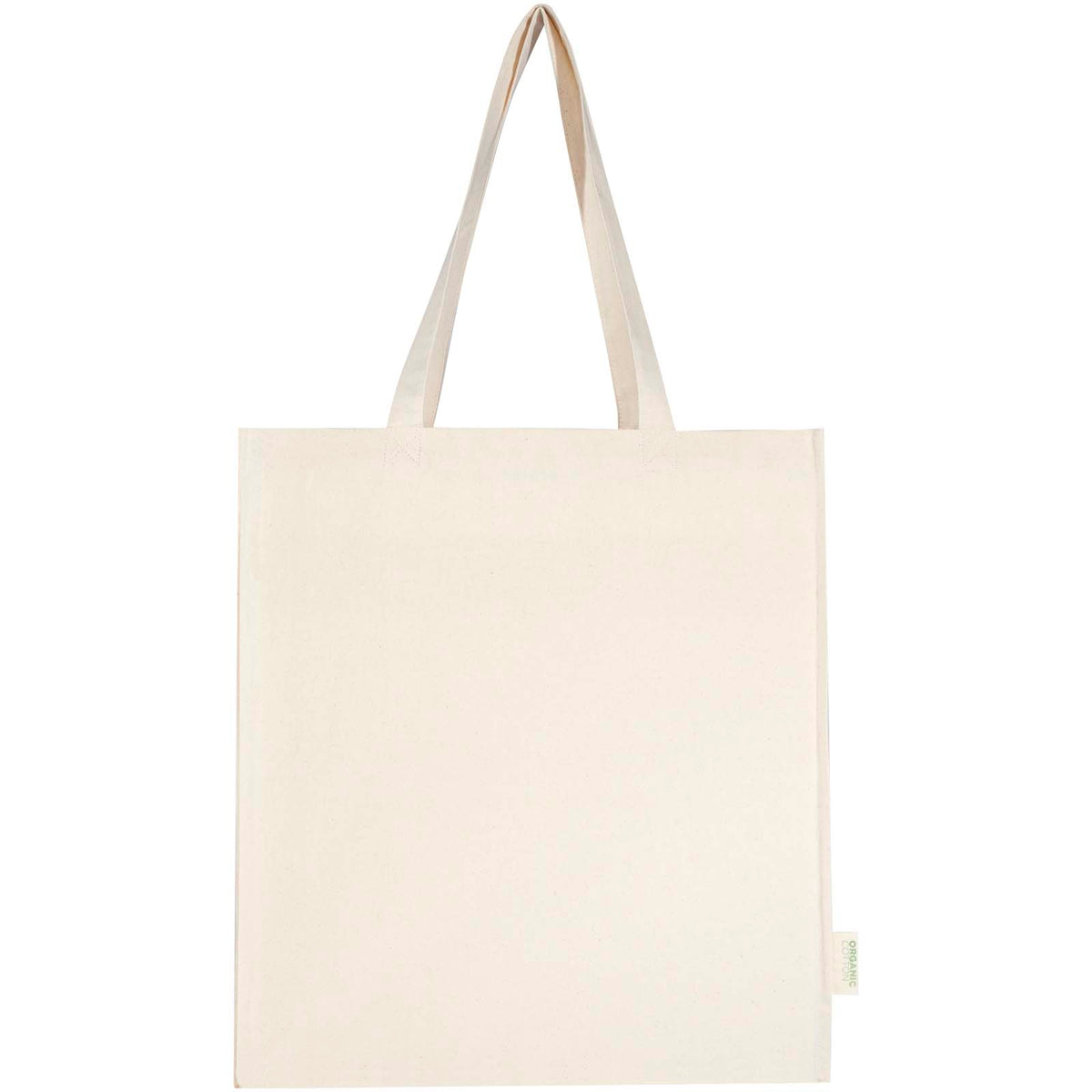 Odisha 180 g/m² tygväska av ekologiskt OCS-material med bälg, 14 l