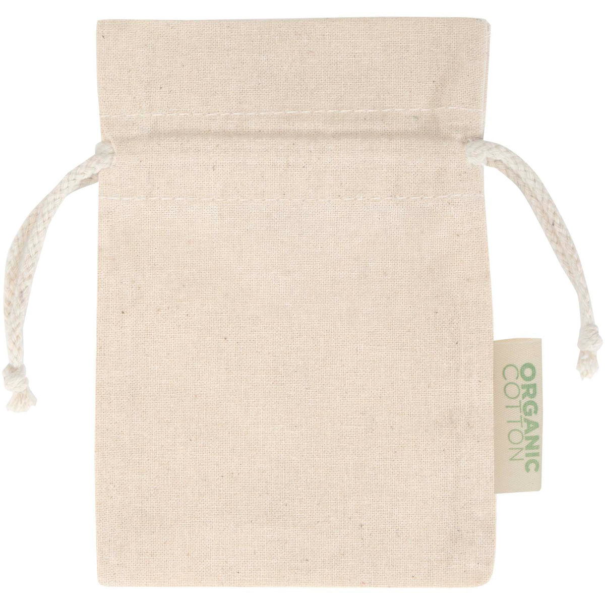 Odisha 140 g/m² presentpåse av ekologiskt OCS-material – 15 x 10 cm