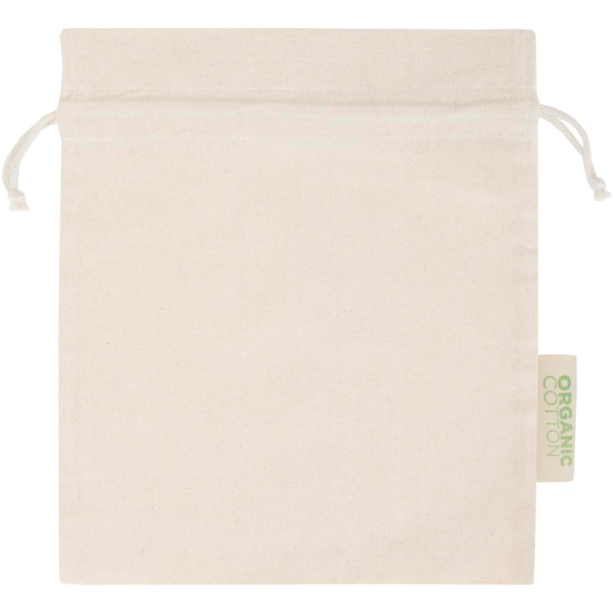 Odisha 140 g/m² presentpåse av ekologiskt OCS-material – 15 x 10 cm