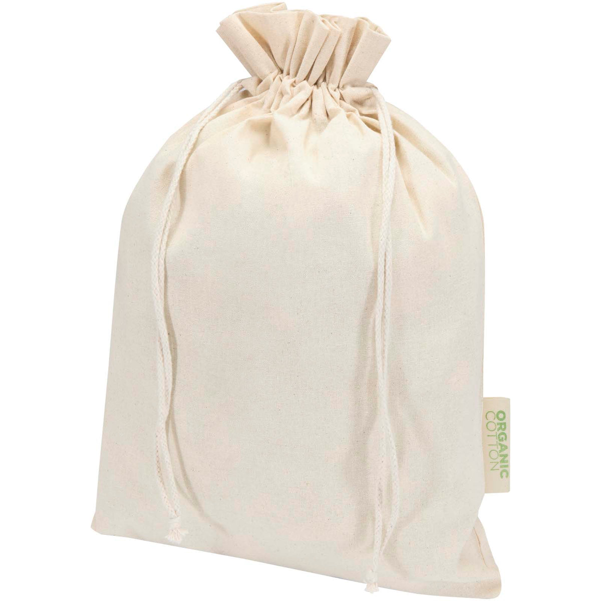Odisha 140 g/m² presentpåse av ekologiskt OCS-material – 15 x 10 cm
