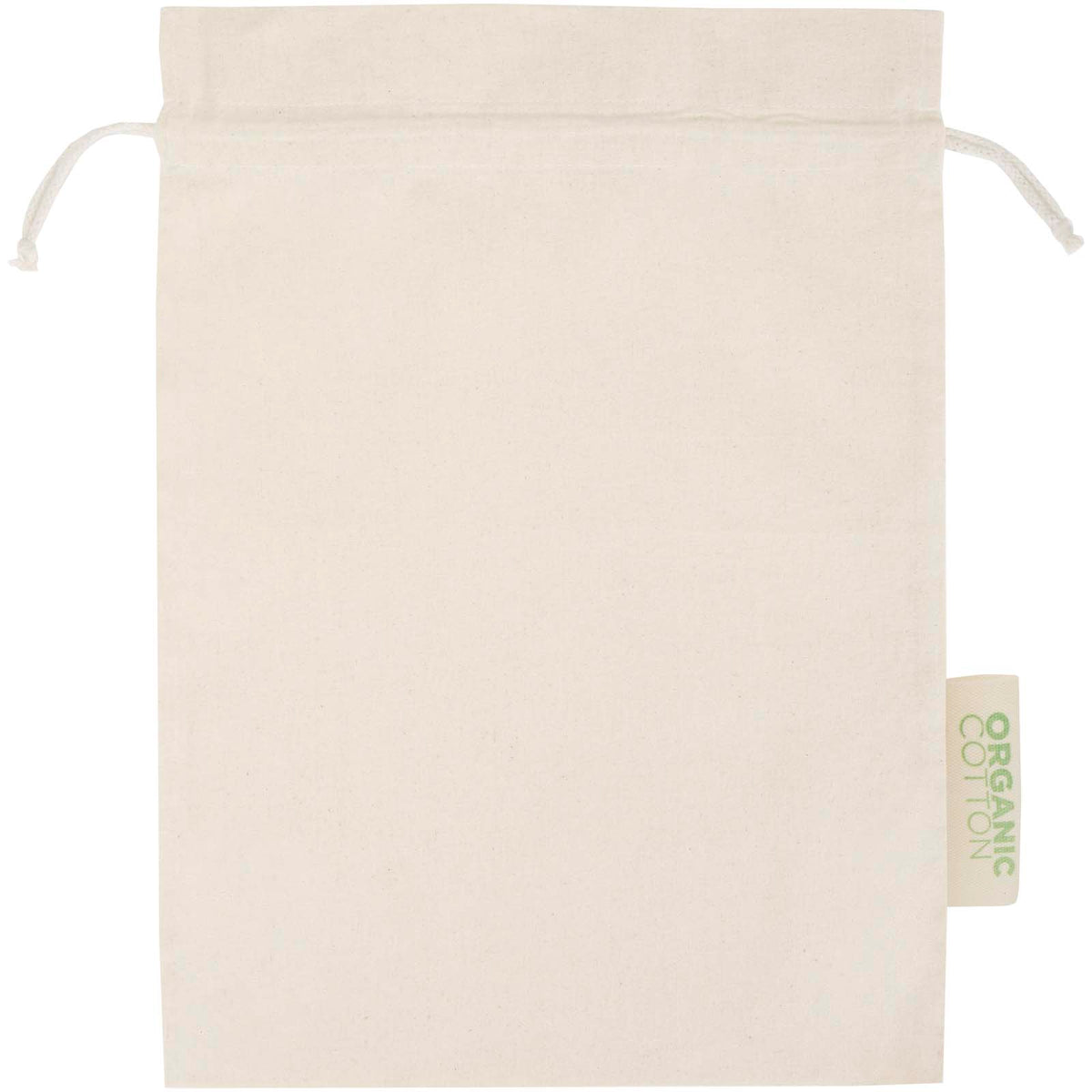 Odisha 140 g/m² presentpåse av ekologiskt OCS-material – 15 x 10 cm