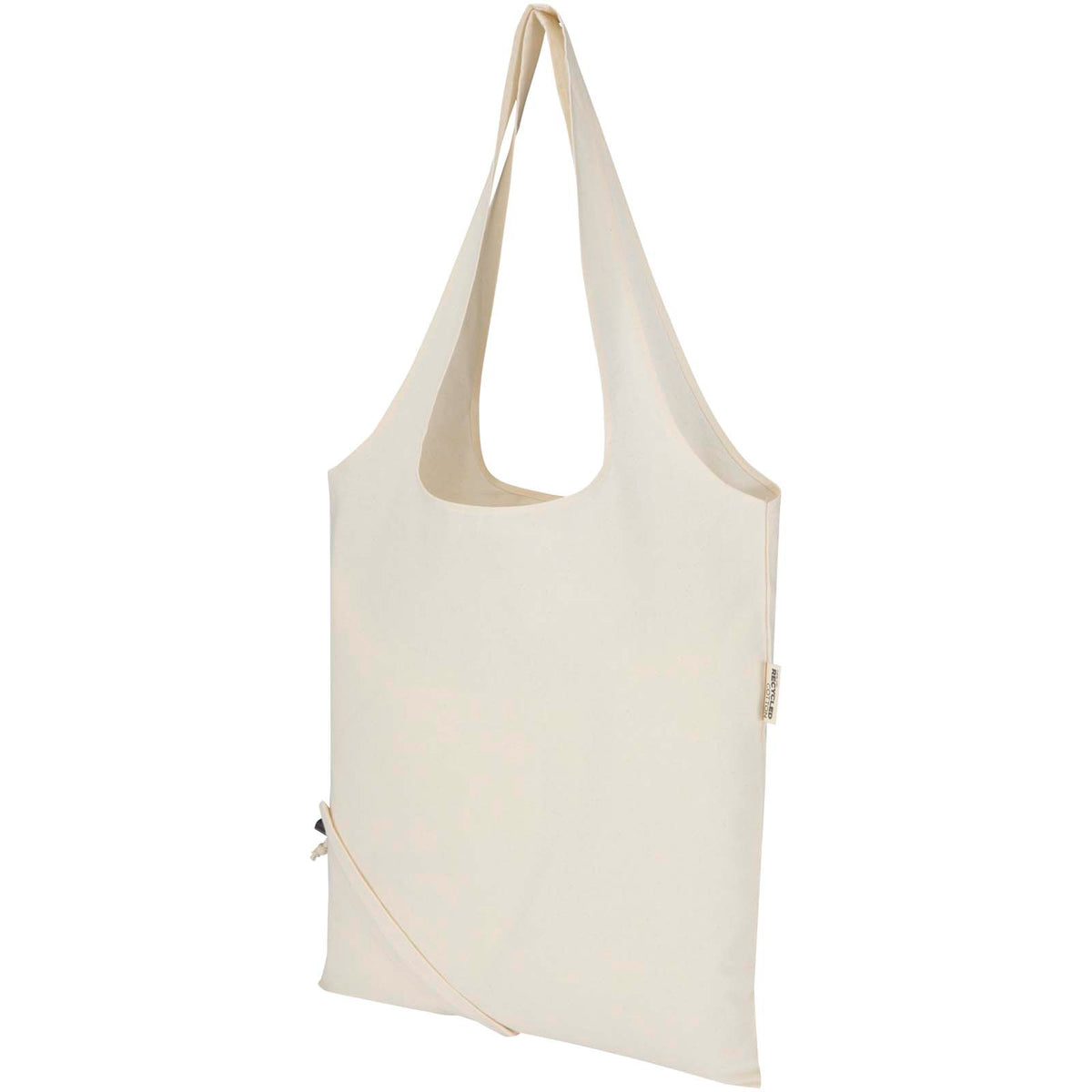 Madras Blend 140 g/m² GRS-certifierad återvunnen vikbar bomullskasse 7 L