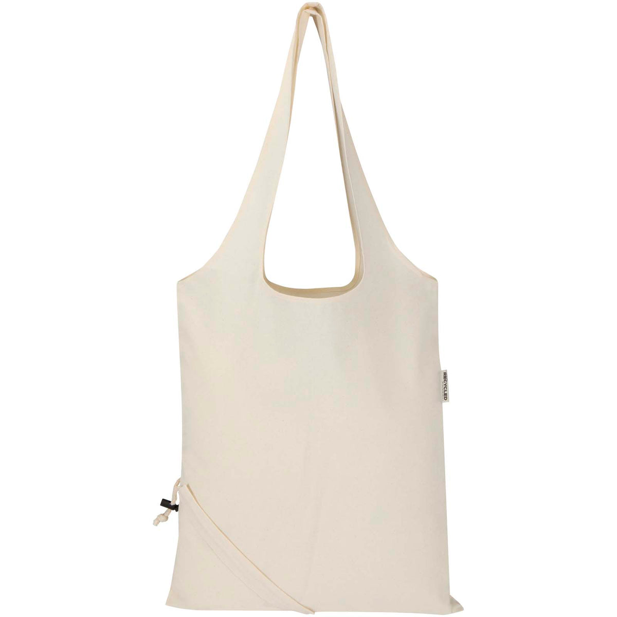 Madras Blend 140 g/m² GRS-certifierad återvunnen vikbar bomullskasse 7 L