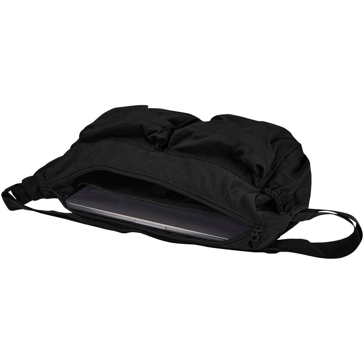 Calli 13" axelväska för laptop i GRS-återvunnen nylon