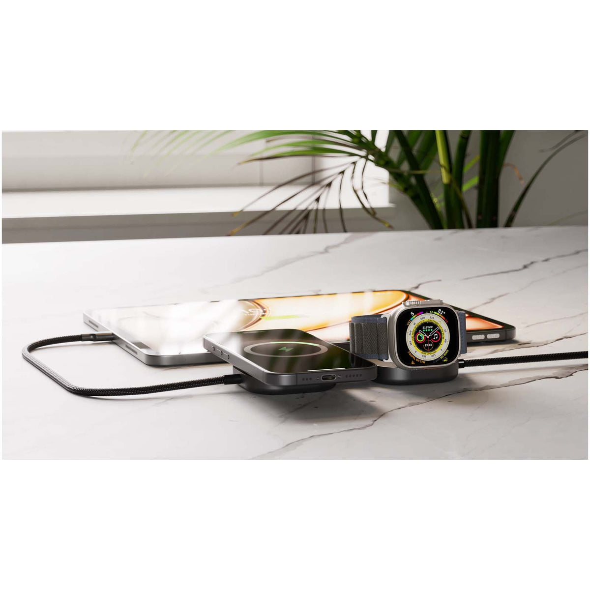 Zens Pro 3 140 W USB-C 3-i-1-laddningskabel