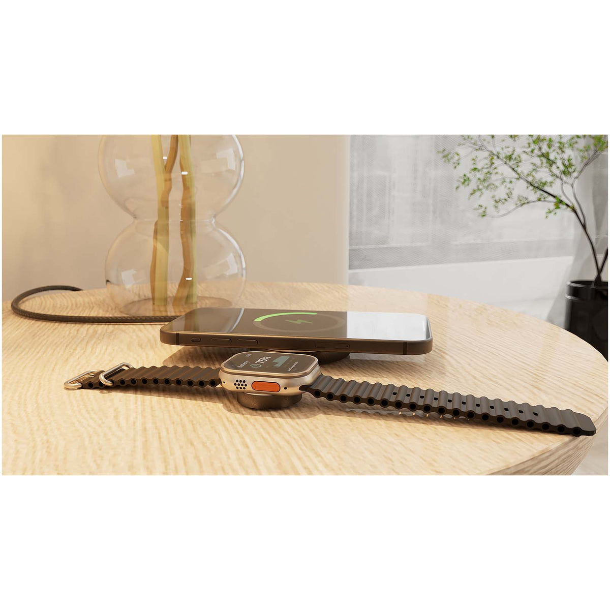 Zens Pro 2 15 W dubbel laddningskabel