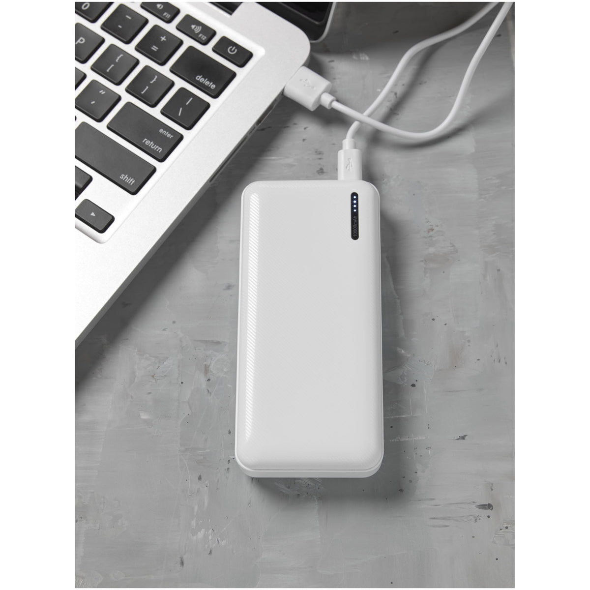 Komprimera 10 000 mAh powerbank med hög densitet