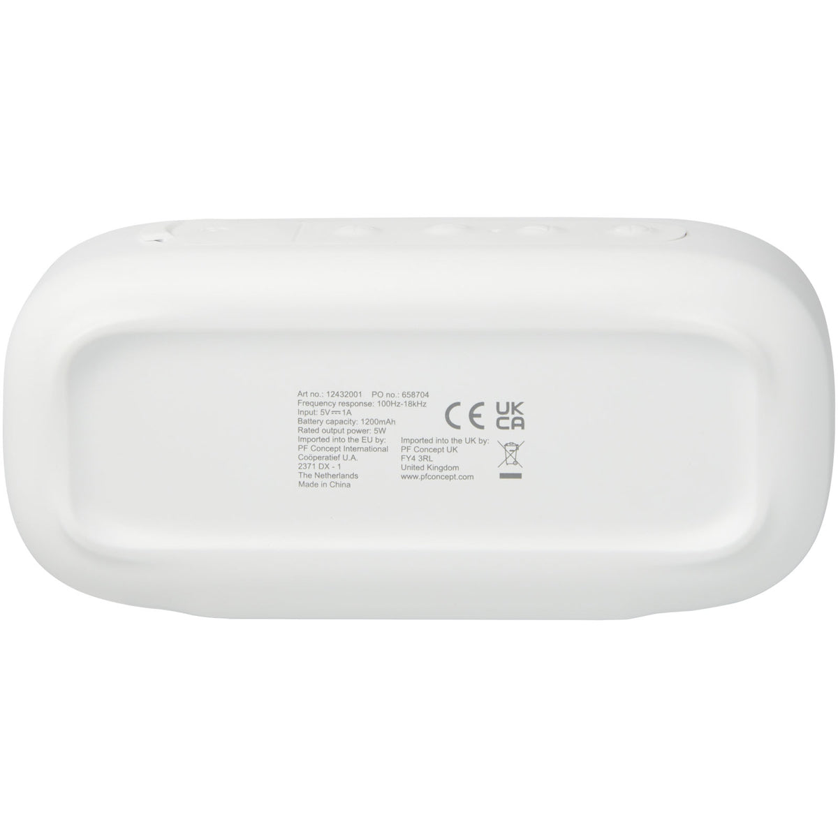Stark 2.0 IPX5 Bluetooth®-högtalare på 5 W i återvunnen plast