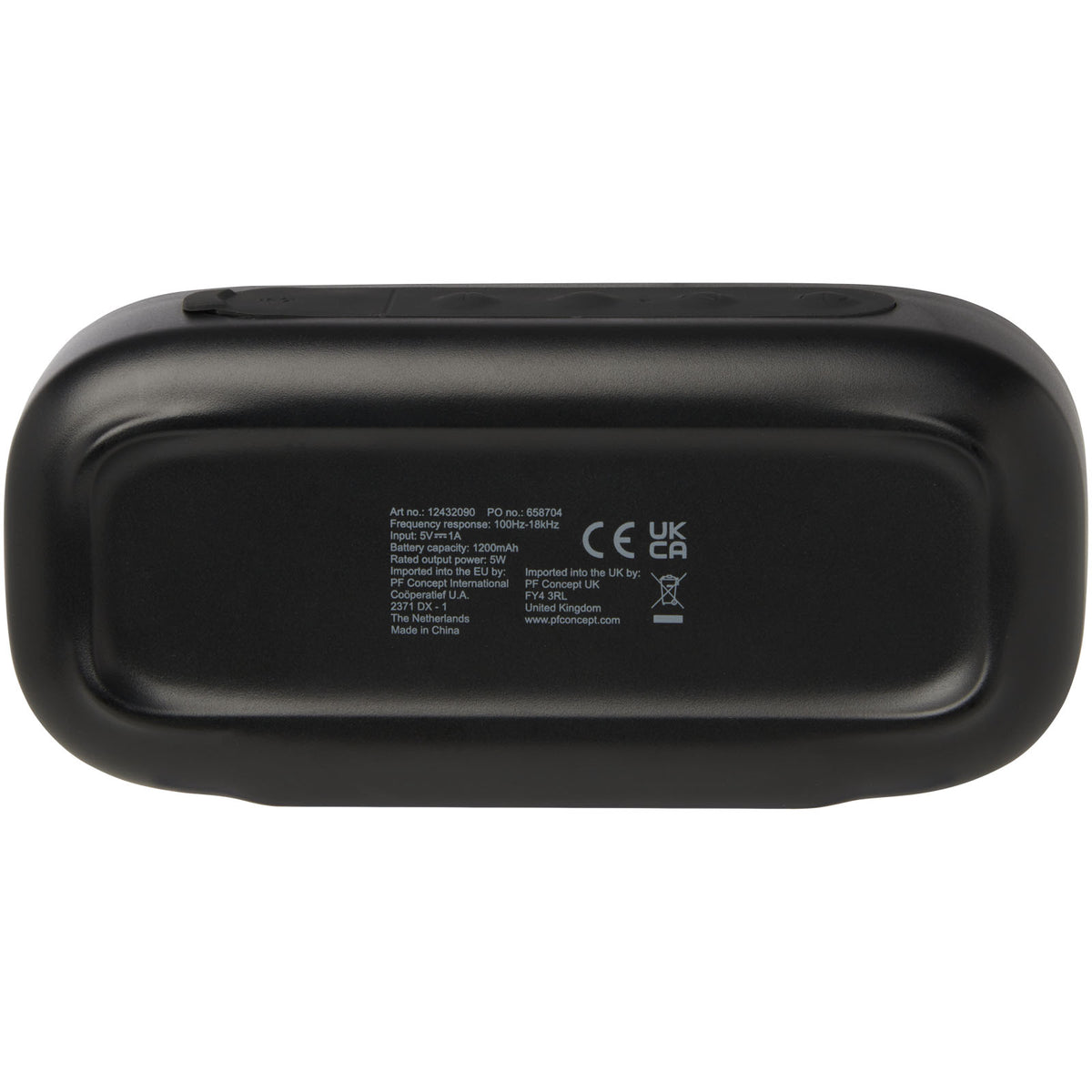 Stark 2.0 IPX5 Bluetooth®-högtalare på 5 W i återvunnen plast