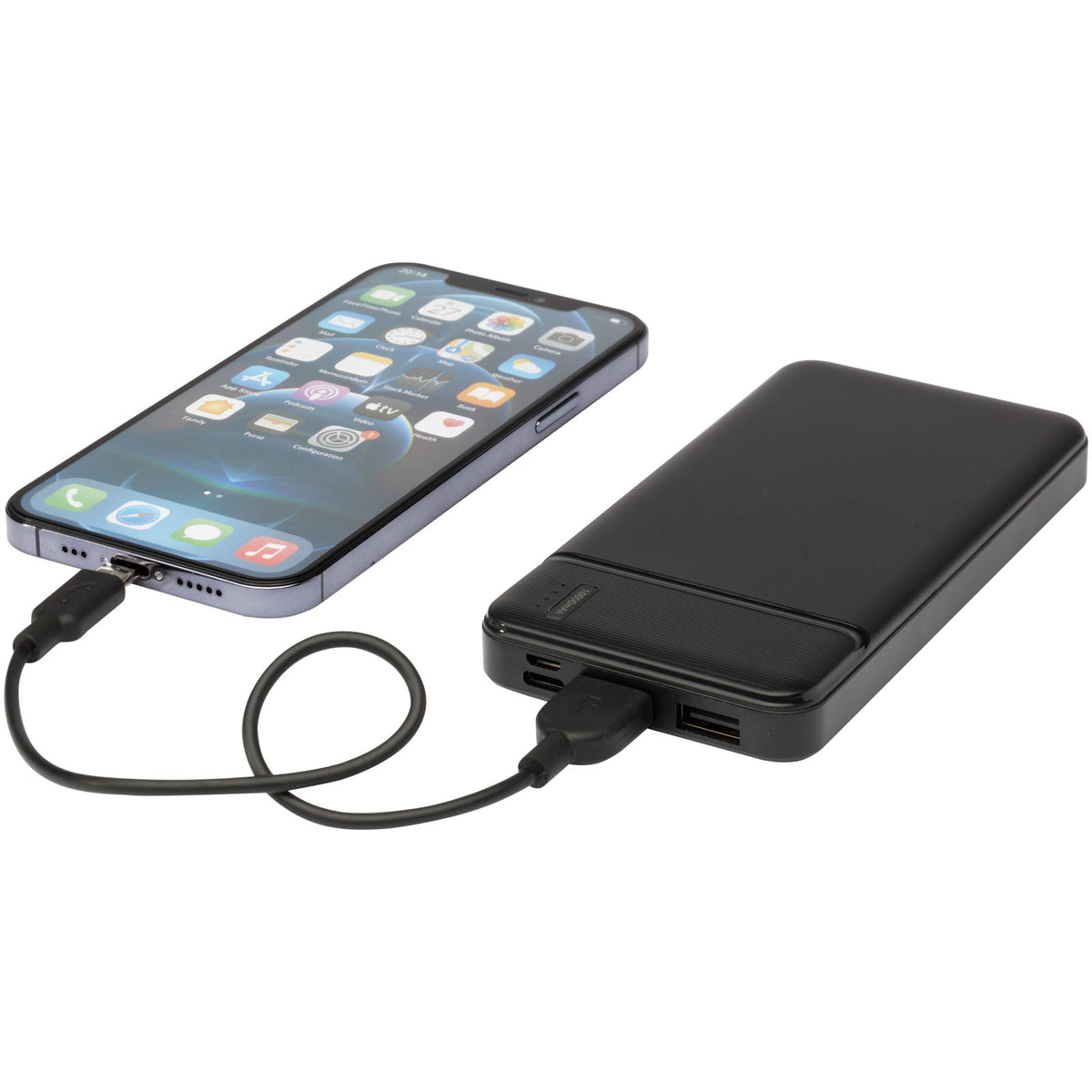 Loop 10 000 mAh powerbank i återvunnen plast