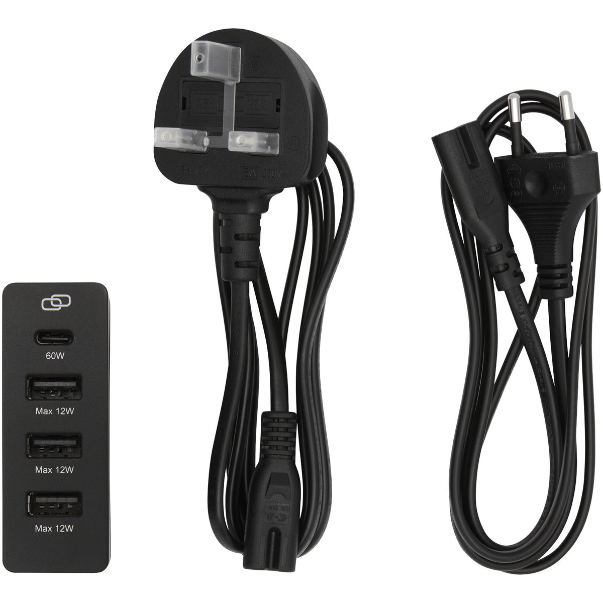 ADAPT 72 W PD-laddningsstation i återvunnen plast