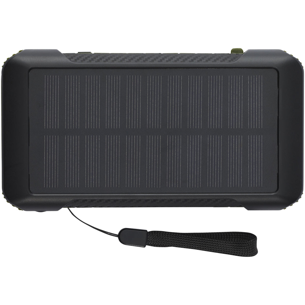 Soldy 10 000 mAh powerbank med soldynamo av RCS-återvunnen plast