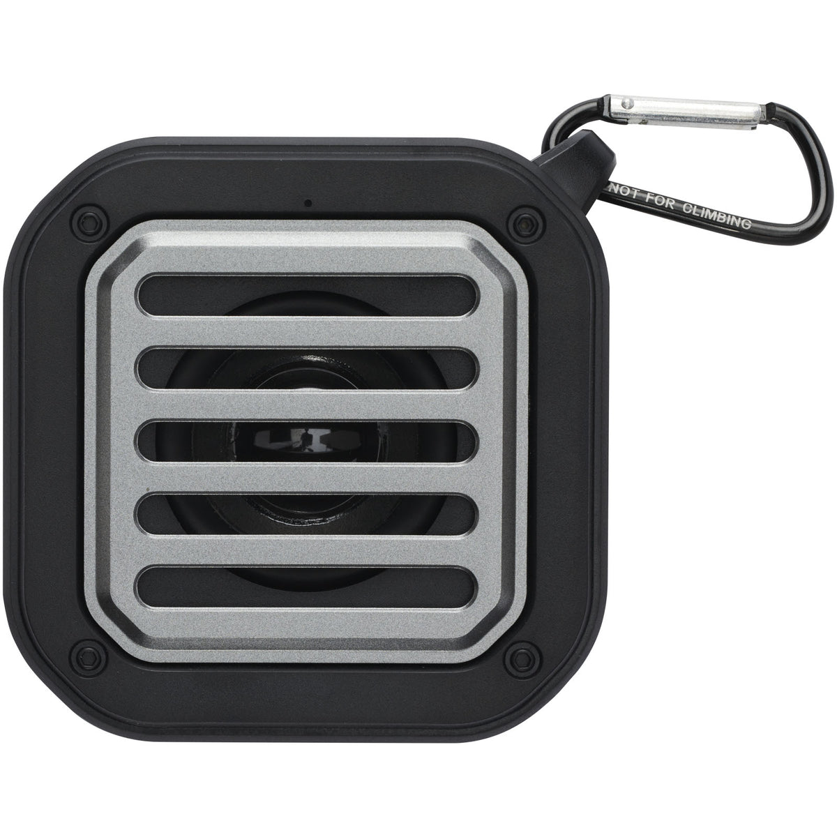Solo soldriven Bluetooth®-högtalare med karbinhake på 3 W av IPX5 RCS-återvunnen plast