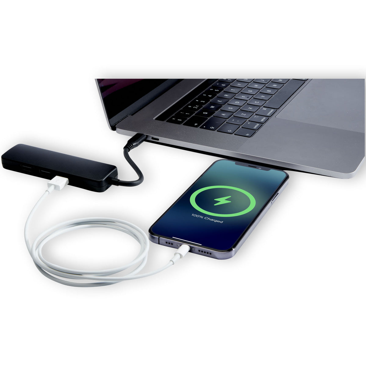 Loop RCS multimedieadapter USB 2.0–3.0 av återvunnen plast med HDMI-port