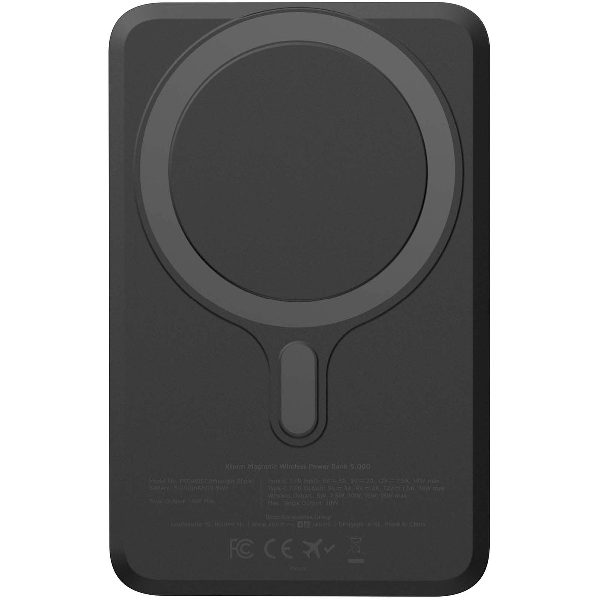 Xtorm FS5W051 magnetisk trådlös powerbank på 5 000 mAh