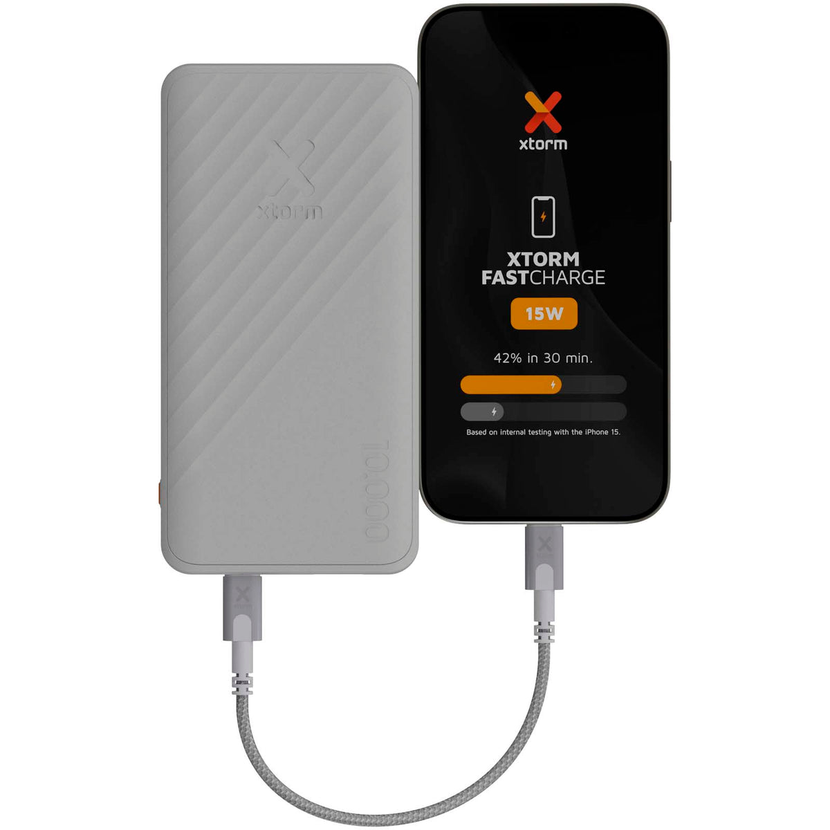 Xtorm XG210 Go2 snabbladdande powerbank på 15 W, 10 000 mAh
