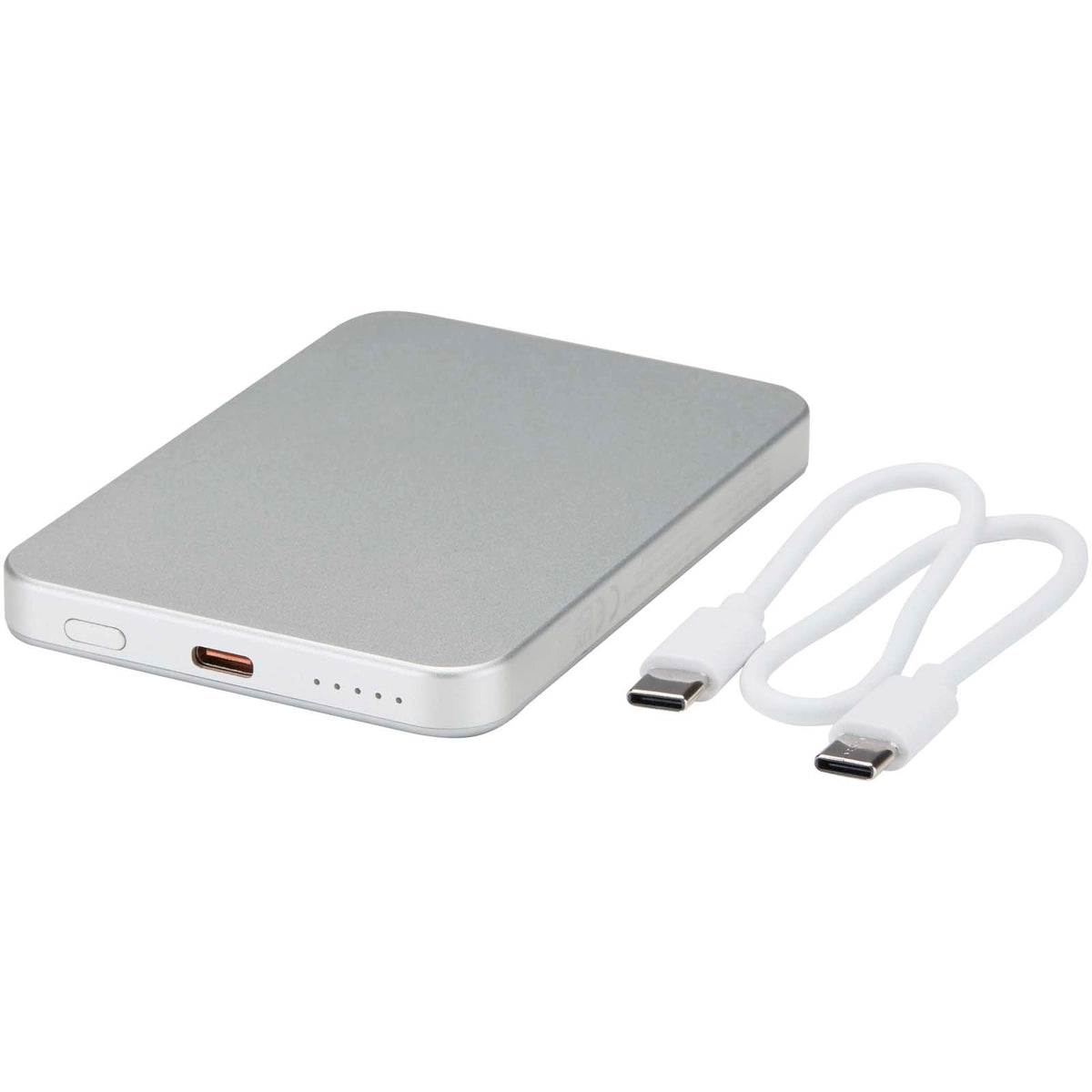 Avis 5000 mAh magnetisk powerbank i RCS-återvunnet aluminium