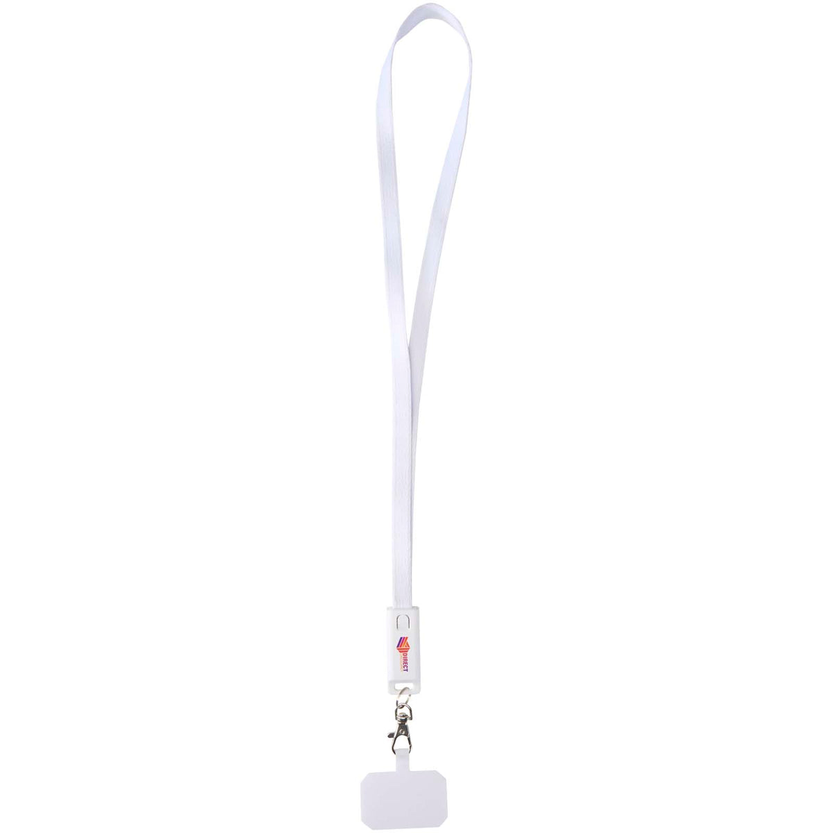 Franz logoband för smartphone av återvunnen plast med inbyggd datasynkroniseringskabel och 65 W snabbladdande 5-i-1-kabel