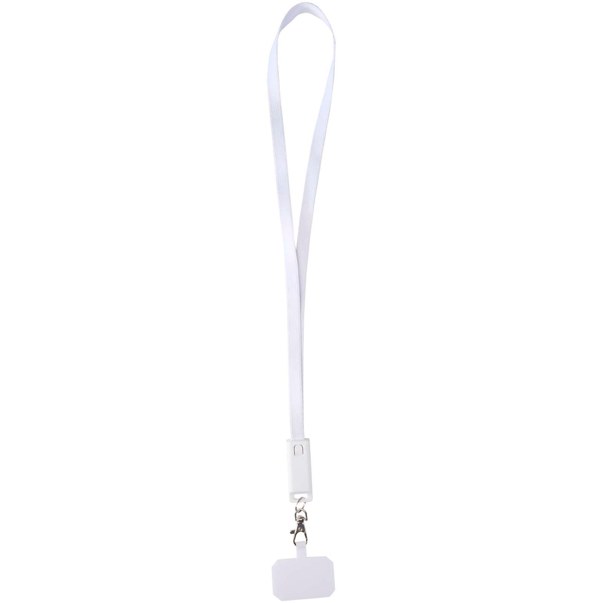 Franz logoband för smartphone av återvunnen plast med inbyggd datasynkroniseringskabel och 65 W snabbladdande 5-i-1-kabel