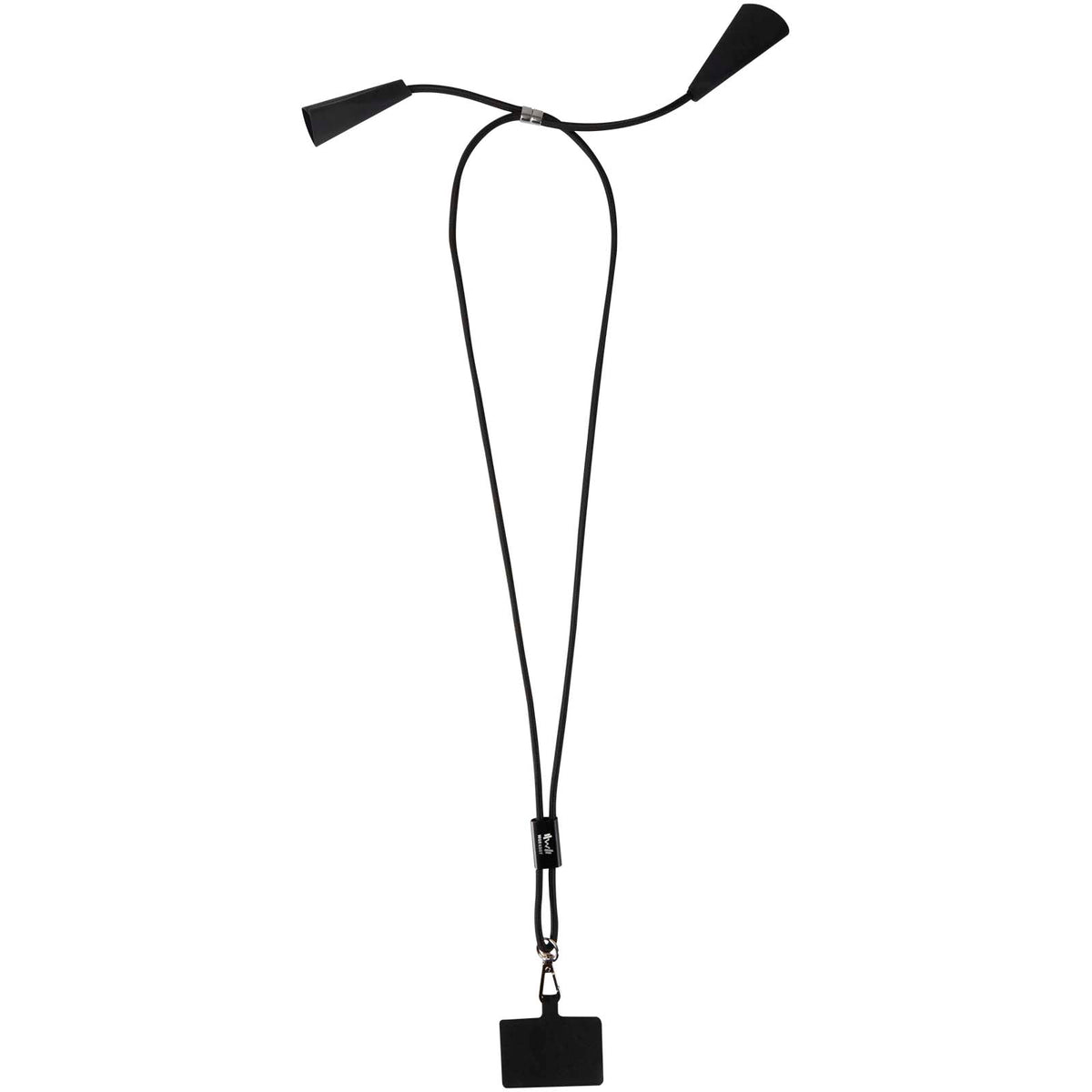 Funi logoband för smartphone av återvunnen plast med inbyggd datasynkroniseringskabel och 100 W snabbladdande 5-i-1-kabel