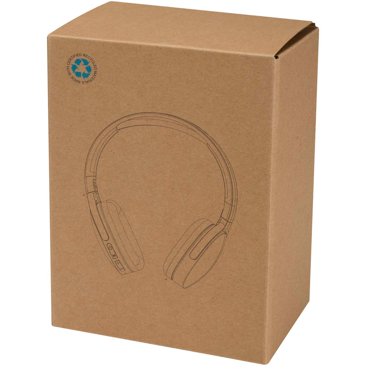 Ancha trådlösa Bluetooth®-hörlurar av återvunnen plast