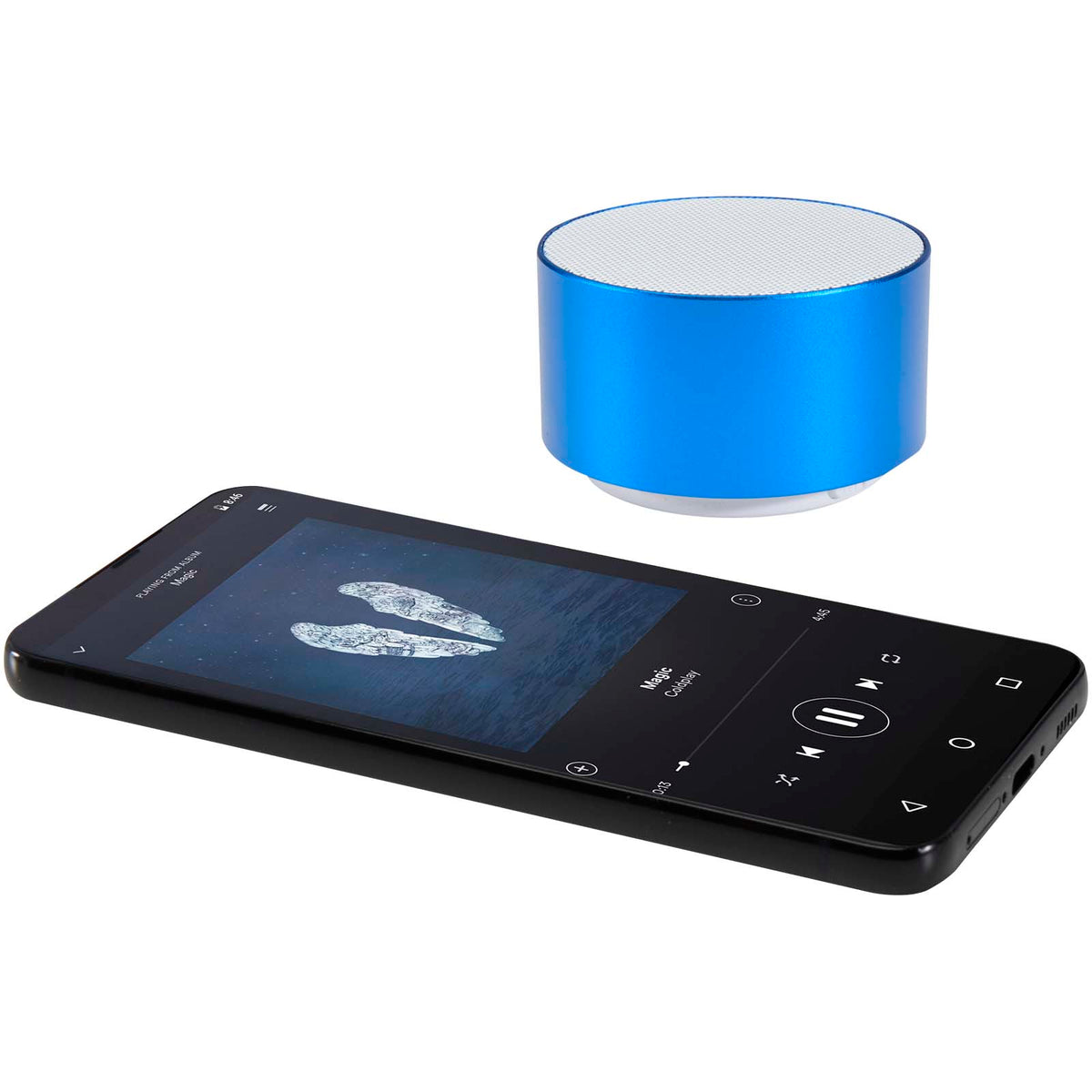 Ankaa trådlös Bluetooth®-högtalare på 3 W av återvunnet aluminium