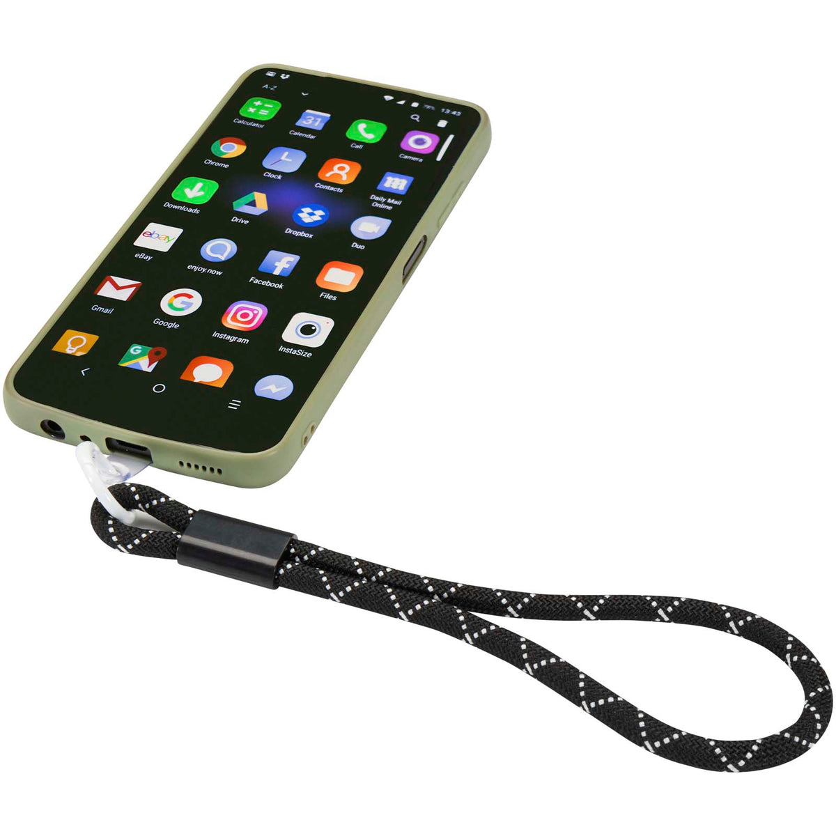 Arich armband för smartphone av återvunnen plast